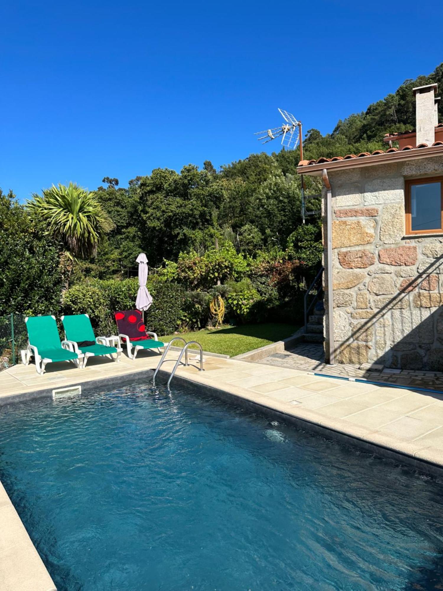 Casa Da Lage - T1 Com Piscina Privada - Geres Exteriér fotografie